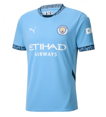 Manchester City Primera Equipación 2024-25 Manga Corta